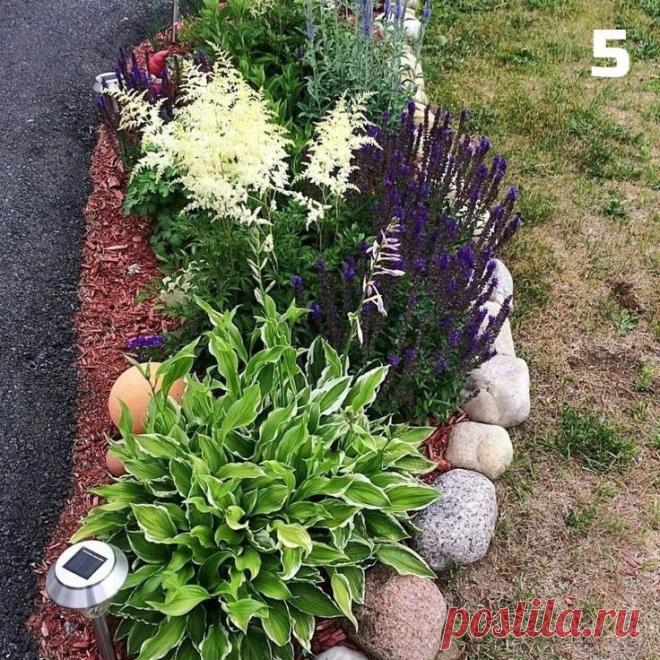 Ландшафтный дизайн небольшого цветника