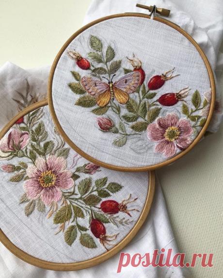 50+ невероятных авторских вышивок этой весны | Хроники Сельских Бюджетников | Яндекс Дзен