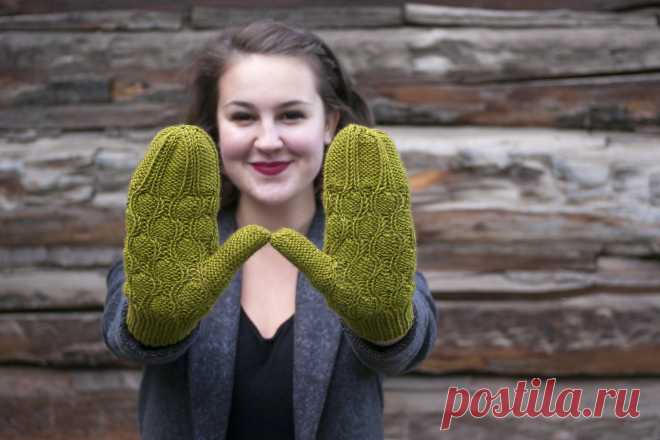 Chestnut Mittens by Knox Mountain Knit Co.