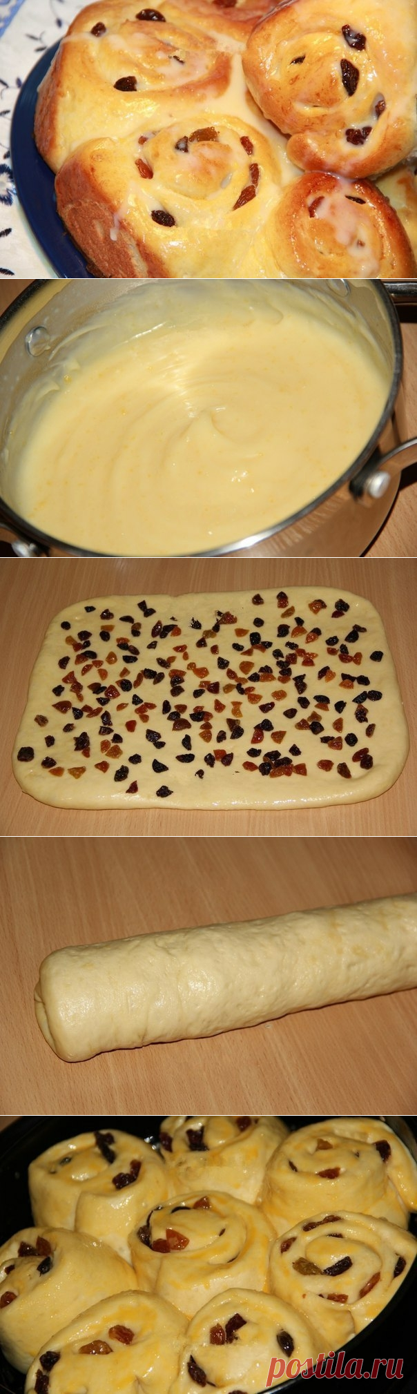 Как приготовить булочки с кремом патисьер. - рецепт, ингридиенты и фотографии