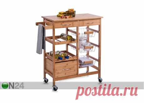 Ratastel köögiriiul GB-84075 - ON24 Sisustuskaubamaja