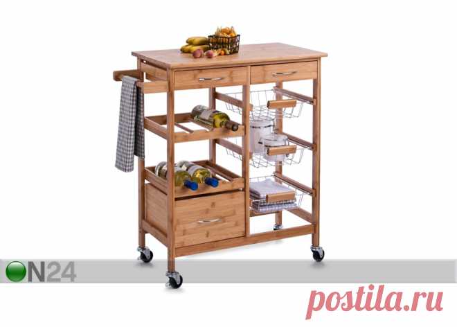 Ratastel köögiriiul GB-84075 - ON24 Sisustuskaubamaja