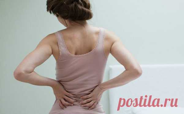 Болит поясница при месячных: причины, что делать (как снять боль)