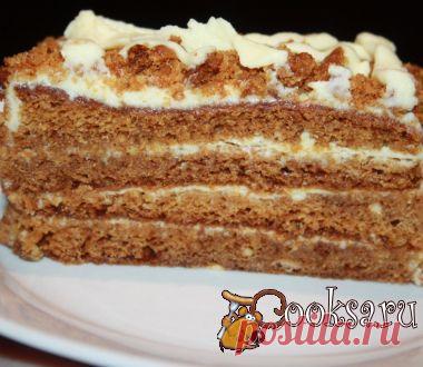 Торт "Медовик" рецепт с фото