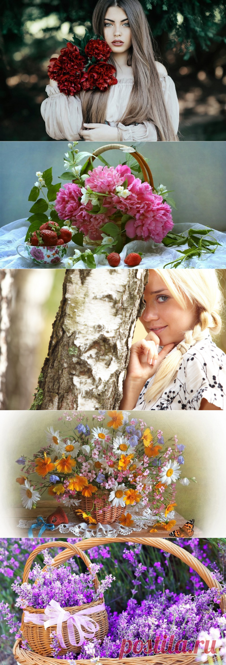 Микс широкоформатных обоев на раб.стол