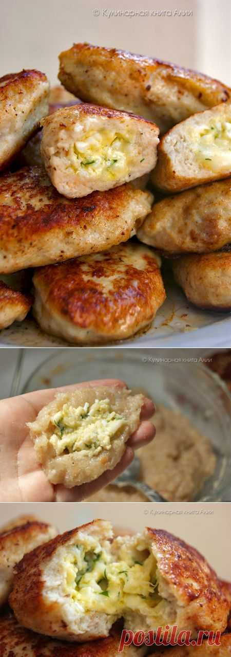 Котлеты с очень вкусной начинкой!