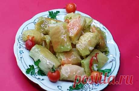 Вкуснее, чем на рынке! Суперзакуска! Обалденные маринованные голубцы с корейской морковкой | Рецепты от 7dach | Дзен
