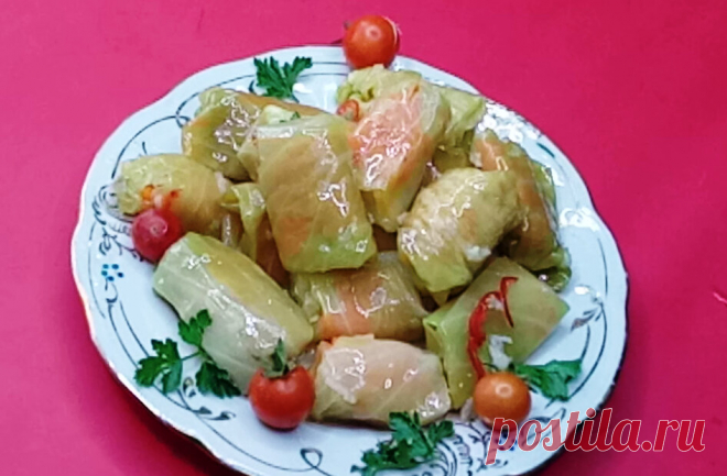 Вкуснее, чем на рынке! Суперзакуска! Обалденные маринованные голубцы с корейской морковкой | Рецепты от 7dach | Дзен