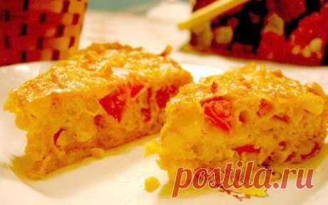 Мексиканская кукурузная запеканка