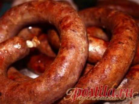 Домашняя ливерная колбаса. Рецепт с фото