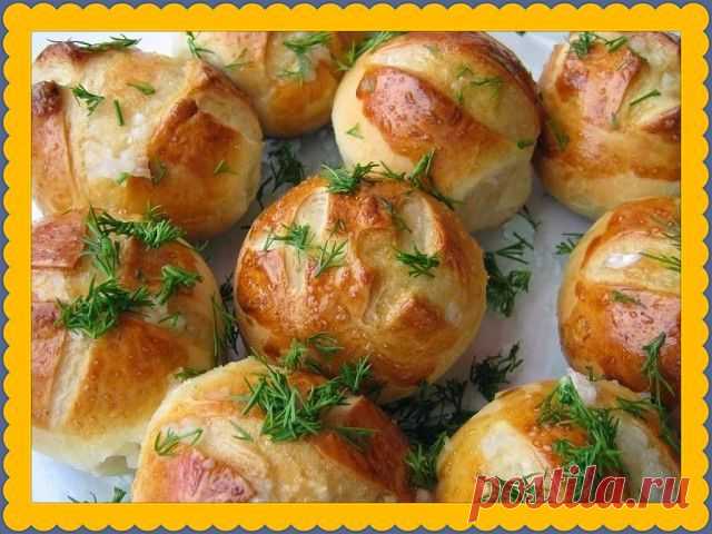 Пампушки с чесноком к борщу - вкусно и просто