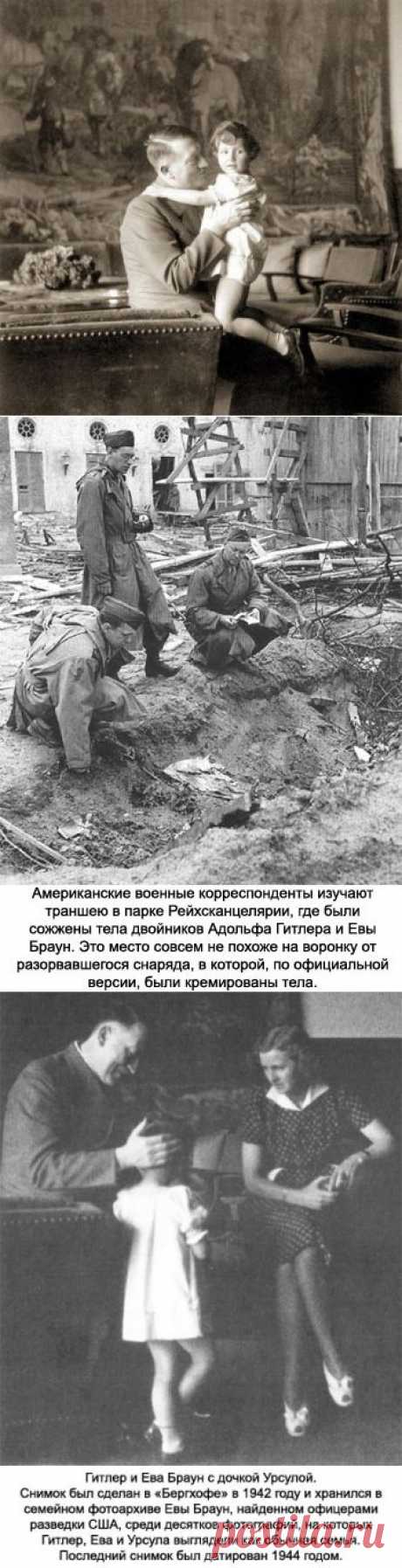 Так где же делся Гитлер? Новая сенсационная версия