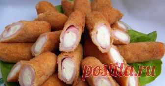 Аппетитная закуска с нежнейшей кремовой начинкой — такого вы ещё не пробовали Это сочетание нежирной ветчины с нежной сливочной начинкой… Дополняется сие великолепие аппетитной корочкой, которая может быть как хрустящей, так и мягкой, в зависимости от предпочтений гостей. Давай…