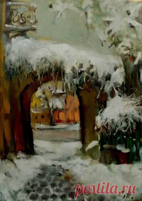 Нина Стасюкова, &quot;Арка в снегу&quot;
