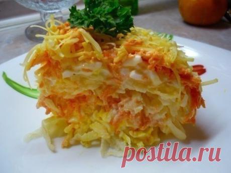 Очень-очень простой, но бесподобно вкусный салат «Французский» / Новые дети