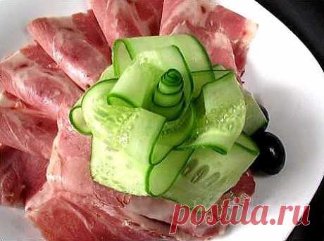 Украшение блюд.