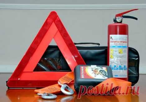 Что делать при отсутствии аптечки, огнетушителя или знака аварийной остановки