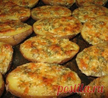 Чесночная картошка