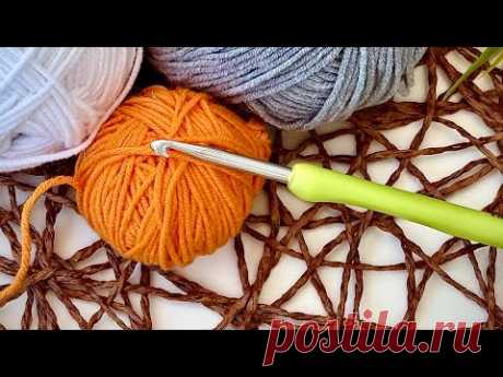 ЭТО ЧТО ЗА ЧУДО! Только посмотрите какая красота получается! HOW TO CROCHET BEAUTIFUL GRANNY SQUARE