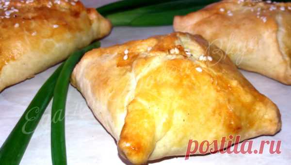 Аппетитный Курник с курицей и картофелем. Быстрое слоеное тесто на кефире. | Еда на любой вкус