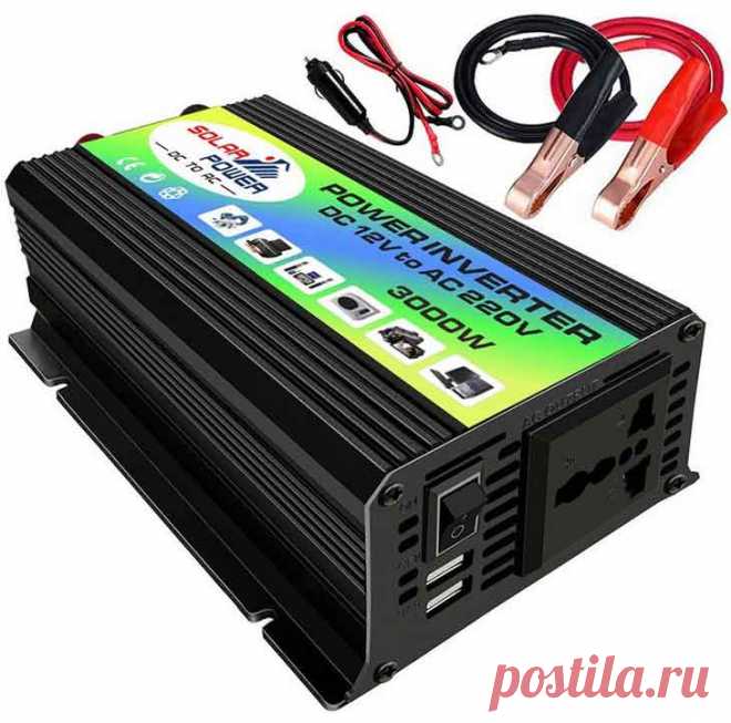 Преобразователь напряжения для автомобиля SOLAR POWER TSP-3000
