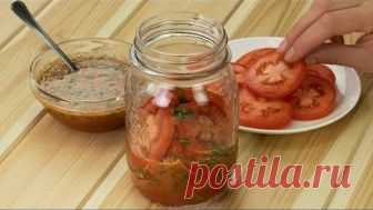 Без такой закуски, шашлыки не шашлыки! Помидоры по-корейски - чудесно хороши! | Appetitno.TV