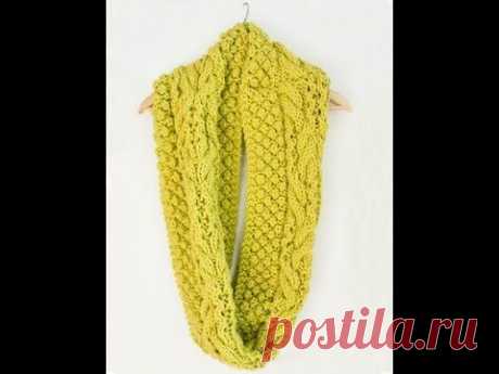 Chill Chaser Knit Cowl Tutorial