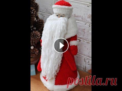 Дед Мороз крючком, схема игрушки, игрушки крючком Дед Мороз крючком, схема игрушки, игрушки крючком...