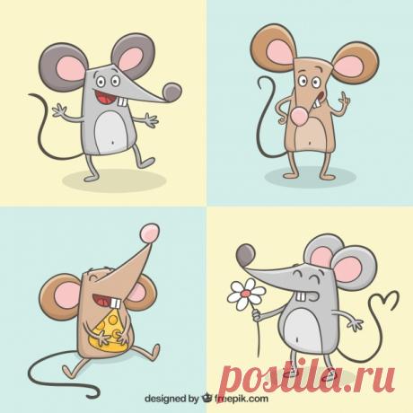 Коллекция мультяшных мышей Более миллиона свободных векторов, PSD, фотографии и бесплатные иконки. Эксклюзивные халявы и все графические ресурсы, которые необходимые для ваших проектов