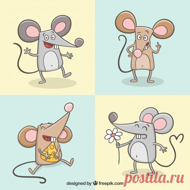 Коллекция мультяшных мышей Более миллиона свободных векторов, PSD, фотографии и бесплатные иконки. Эксклюзивные халявы и все графические ресурсы, которые необходимые для ваших проектов