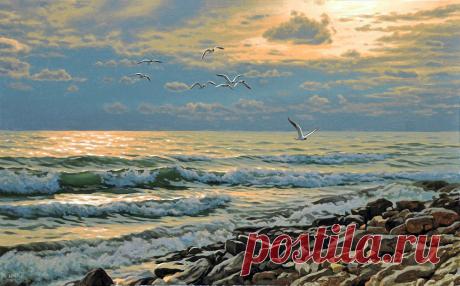 Так хочется немного тишины… Художник Адамов Алексей Владимирович.