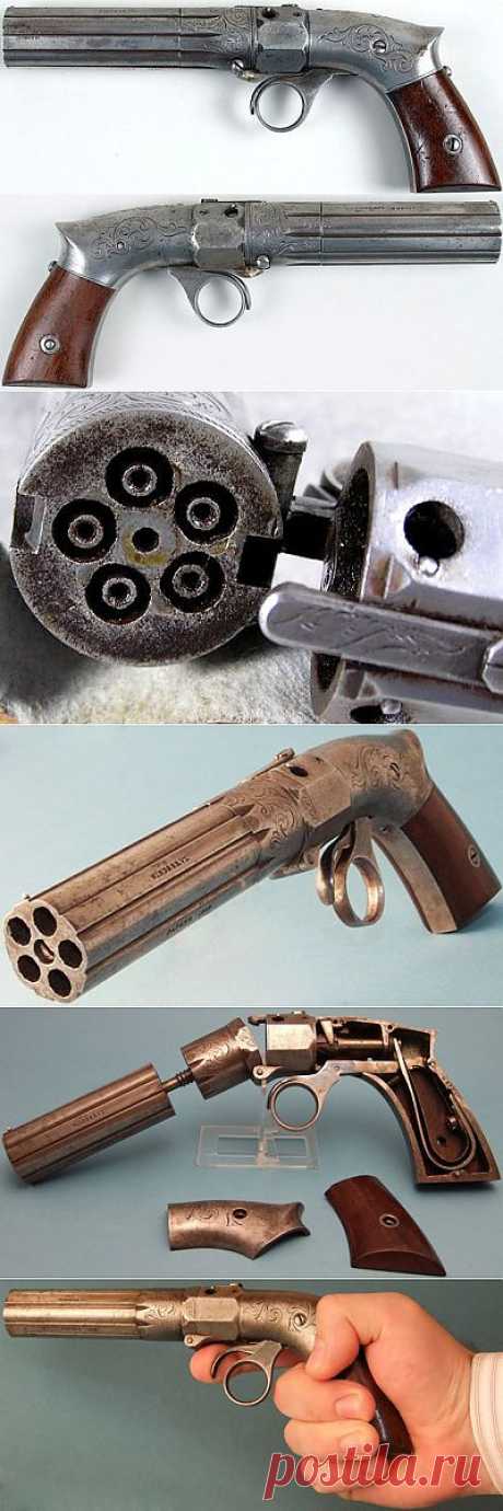(+1) тема - Пеппербокс Robbins &amp; Lawrence Pepperbox | Энциклопедия оружия