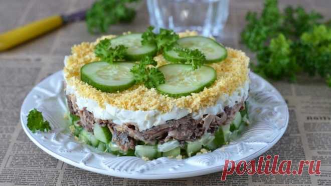 Подборка салатов со свежими ОГУРЧИКАМИ - DYNASTYOFCHEFS.RU