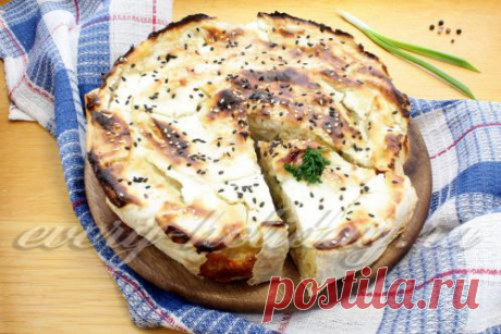 Пирог из лаваша
