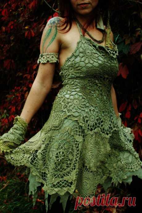 Fairy pirate bohemian style romantic crochet lace arm cuffs wrist warmers…