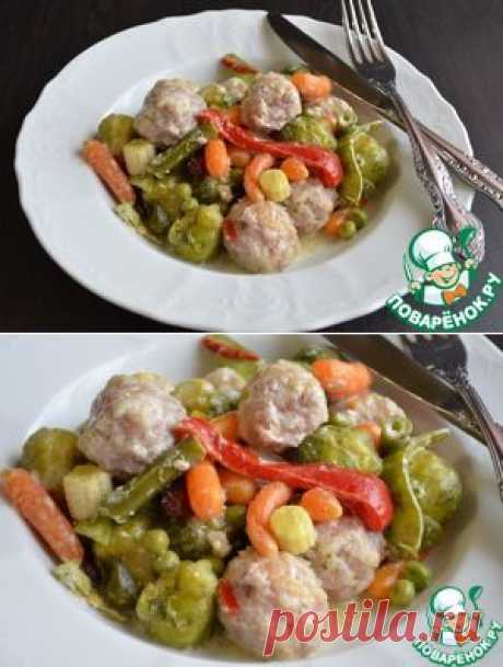 Фрикадельки с овощами - кулинарный рецепт