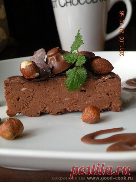 Шоколадное суфле (в рецепте опечатка. Сливок нужно 250 мл, а не 25)