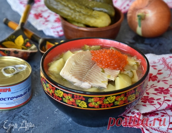 Калья. Ингредиенты: рыба, вода, лук репчатый