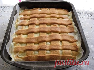 Яблочный пирог пышный - вкус божественный!