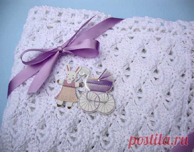 Crochet Baby Blanket Baby Blanket Crochet Crocheted | Etsy