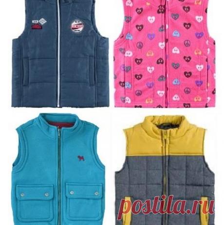 Стёганый жилет.Схемы.