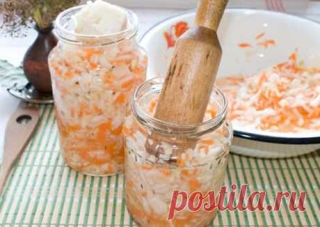 Заготовки на зиму: квашеная капуста по бабушкиному рецепту. Вкусно и не утомительно | Наша Дача | Яндекс Дзен