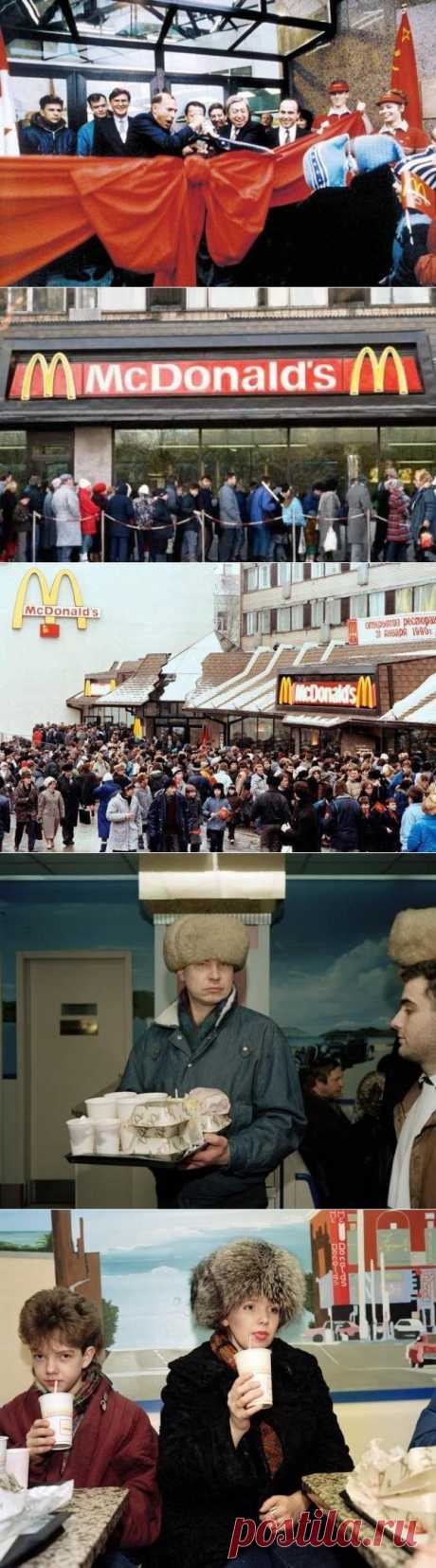 Очереди в первый Макдональдс в 1990-1991 (видео) / Назад в СССР / Back in USSR