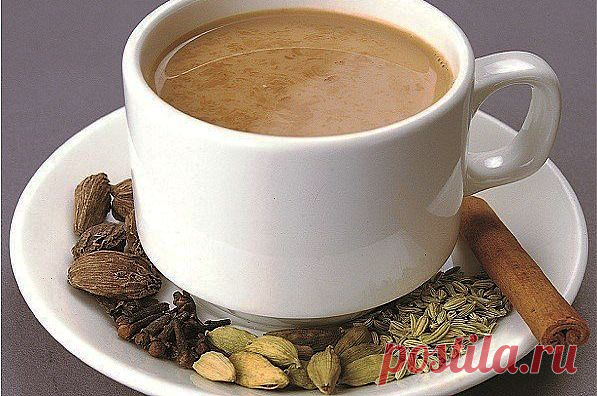 Масала чай (Пряный чай с молоком).