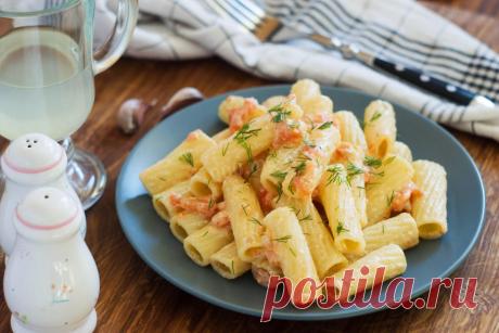 Макароны в сливочном соусе с чесноком рецепт с фото пошагово - 1000.menu
