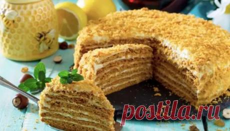 Медовый торт Рыжик - Женская Вселенная - 29 августа - 43732838557 - Медиаплатформа МирТесен