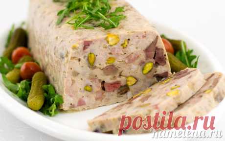 Нежное мясное блюдо с добавками.