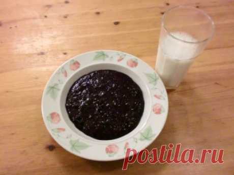Черничная каша : Каши