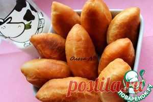 Пирожки из дрожжевого теста с капустой - кулинарный рецепт