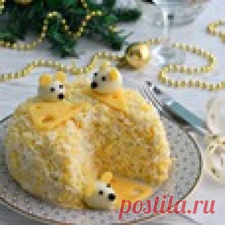 Салат с говядиной, сыром и ананасом Кулинарный рецепт